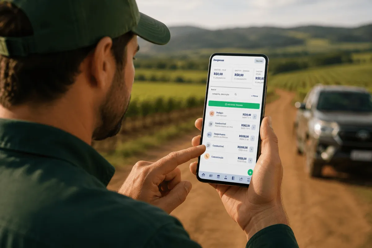 Controle de Despesas para Consultores Agro